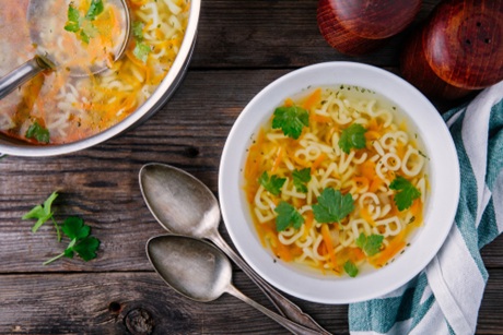 Alphabet soup.